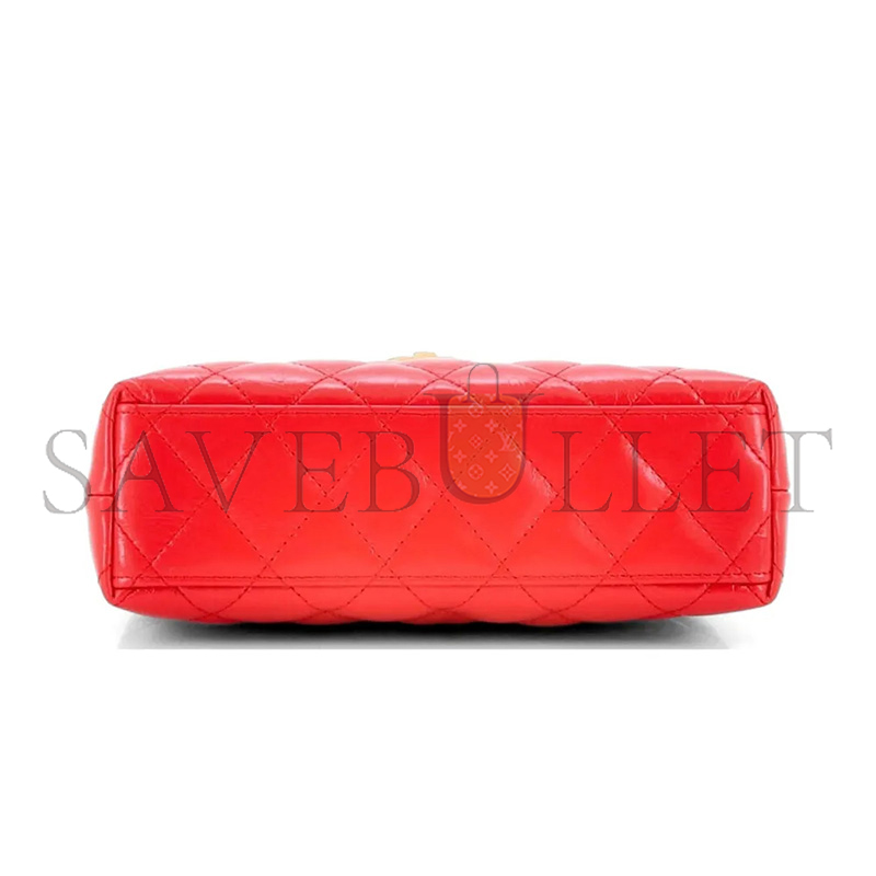 CHANEL MASTER MINI KELLY BAG AGED CALFSKIN AS4416 (19*13*7cm)
